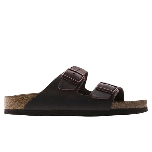 Birkenstock Arizona Soft Footbed Oiled Leather Sandals Size 10 EU 41 Women New - Picture 5 of 11